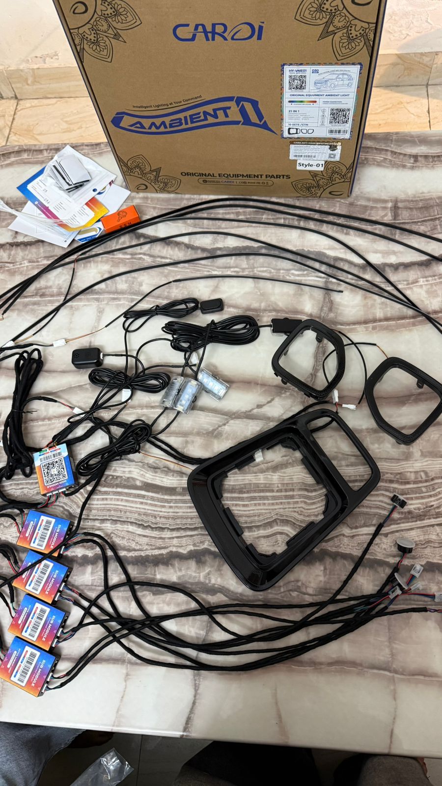 Cardi Ambient Light Kit (Style-01) for Hyundai Venue