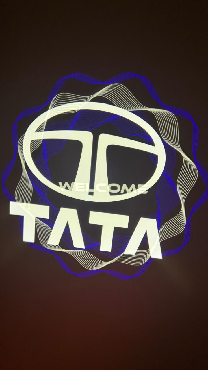 CARDI TATA Car Ghost Light | LED Door Welcome Shadow Light (Pack of 2),(1 YEAR WARRANTY)