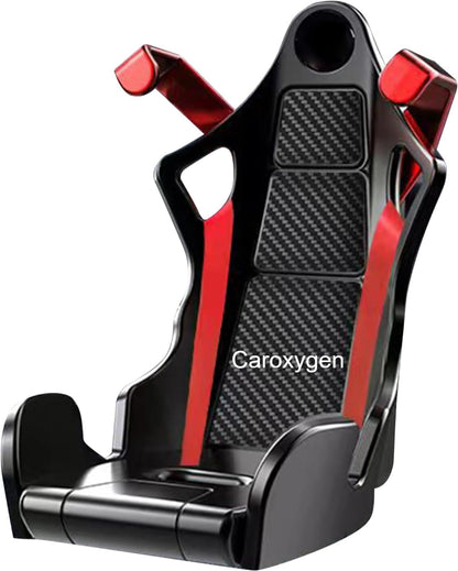 1pc Universal Car Phone Holder Racing Seat Shape Anti Shaking Cell Phone Holder Interior Ornament Car Styling Car Accessories