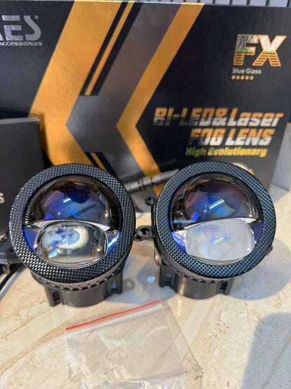 AES FX Bi led and Laser fog projector tri colour