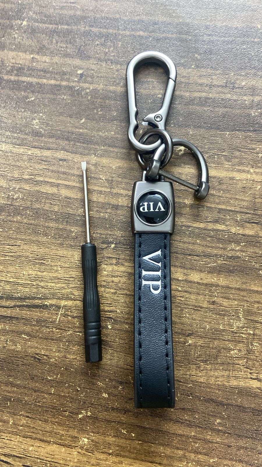 VIP Leather Keychain for Car & Home Keys For men and women