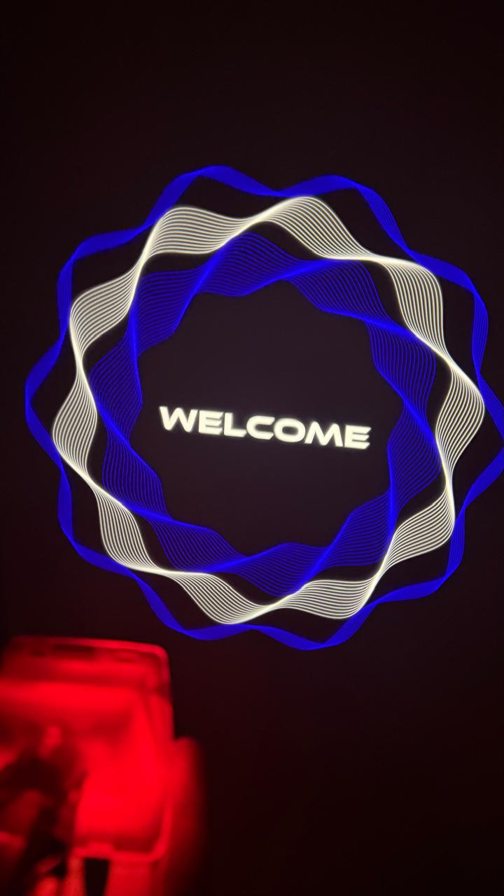 CARDI TATA Car Ghost Light | LED Door Welcome Shadow Light (Pack of 2),(1 YEAR WARRANTY)