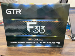 GTR F313 Version 2023 (Tri colour) -GTR Tri-Color High Performance LED Fog Lights(Universal Bracket)