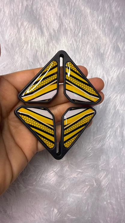 Caroxygen Universal Car Door Corner Guard Protector Sticker,