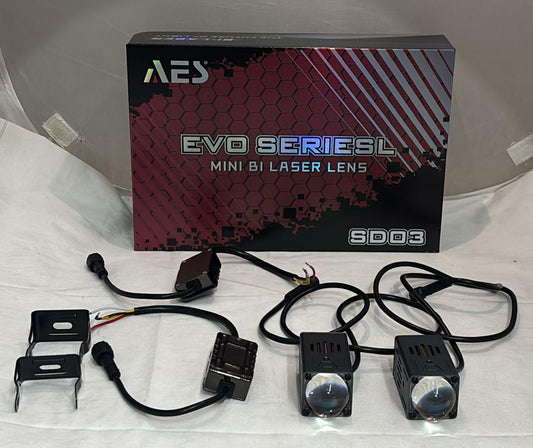 AES EVO Series L Mini Bi Laser Lens High-Performance Dual Lens Projector - 1 Year Waranty