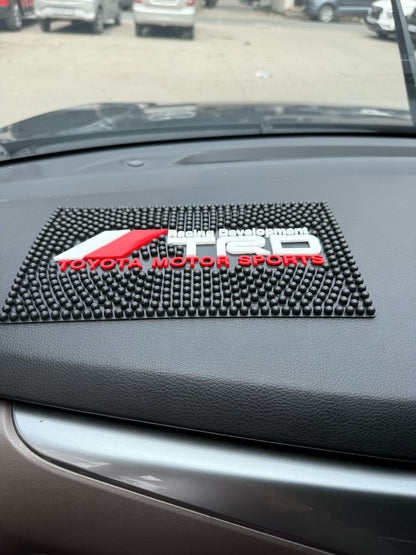 Caroxygen Car Dashboard Mat Anti-Slip Gel/Car Non-Slip Dashboard Dotted Silicon Mat Big Size, Non-Slip Pad for All Cars & Mat Every Cell Phone, Sunglasses, Keys
