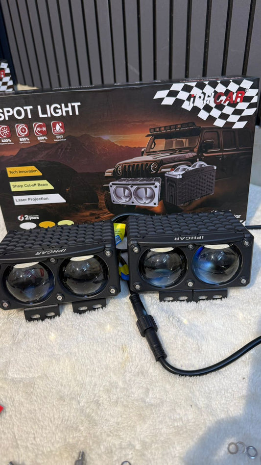 IPH CAR U2-3S Laser LED Spot Light | Auxiliary Off-Road Light |(60w Low Beam,71w High Beam