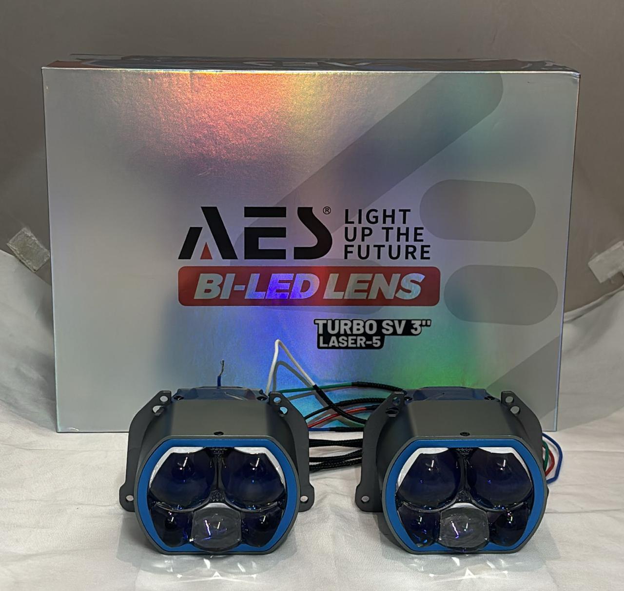 AES BI-LED Projector Lens 3 Inch Turbo SV Laser-5 -1 year warrenty