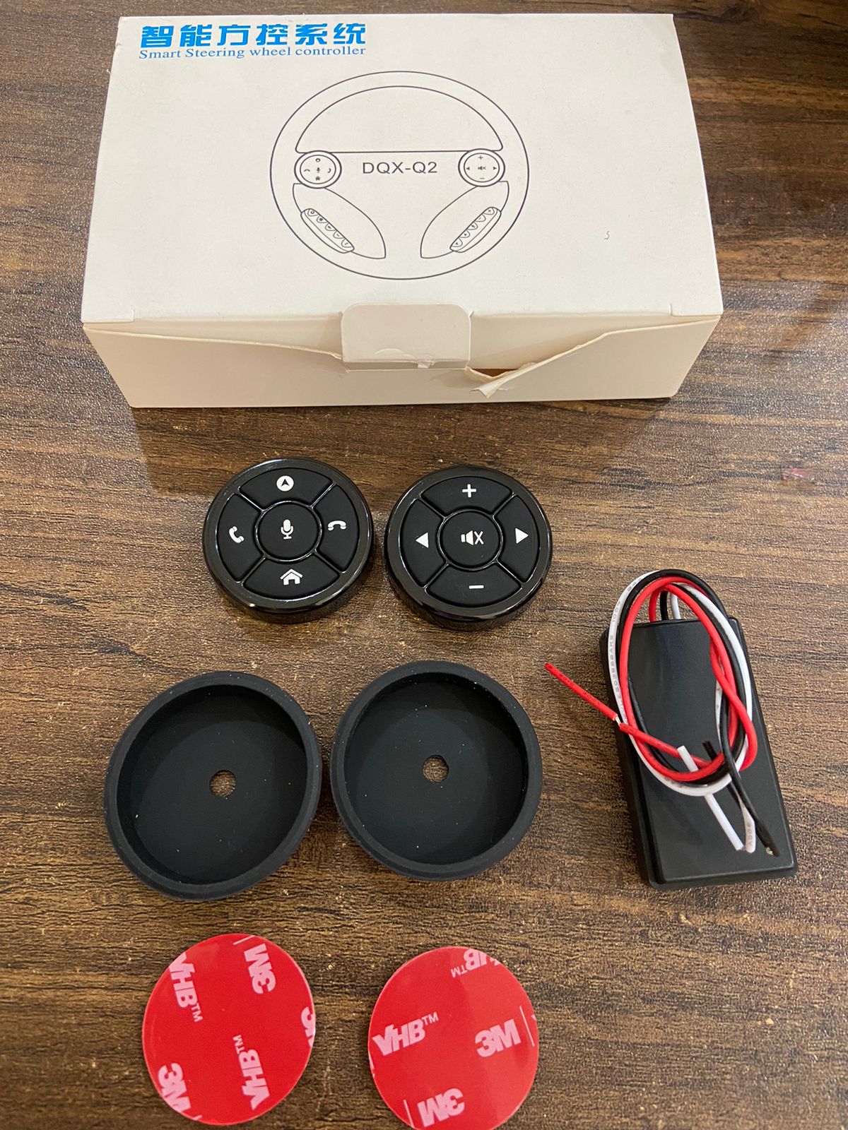 Universal Stereo Steering Buttons/Steering Mounted Audio Controls for Tata, Hyundai, Suzuki and Mahindra Cars