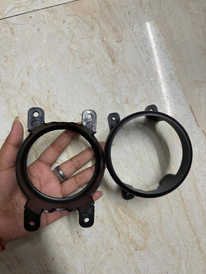 Car Fog Lamp Bracket â€“ Durable ABS Plastic Fog Light Holder Mounting Frame | Compatible with 3 Inch Fog Projector/LED Fog Lamp | Universal Fit for Cars
