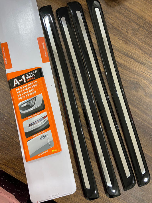 Autozone Bumper Guard  A-Class ( Made in Korea) Black And White