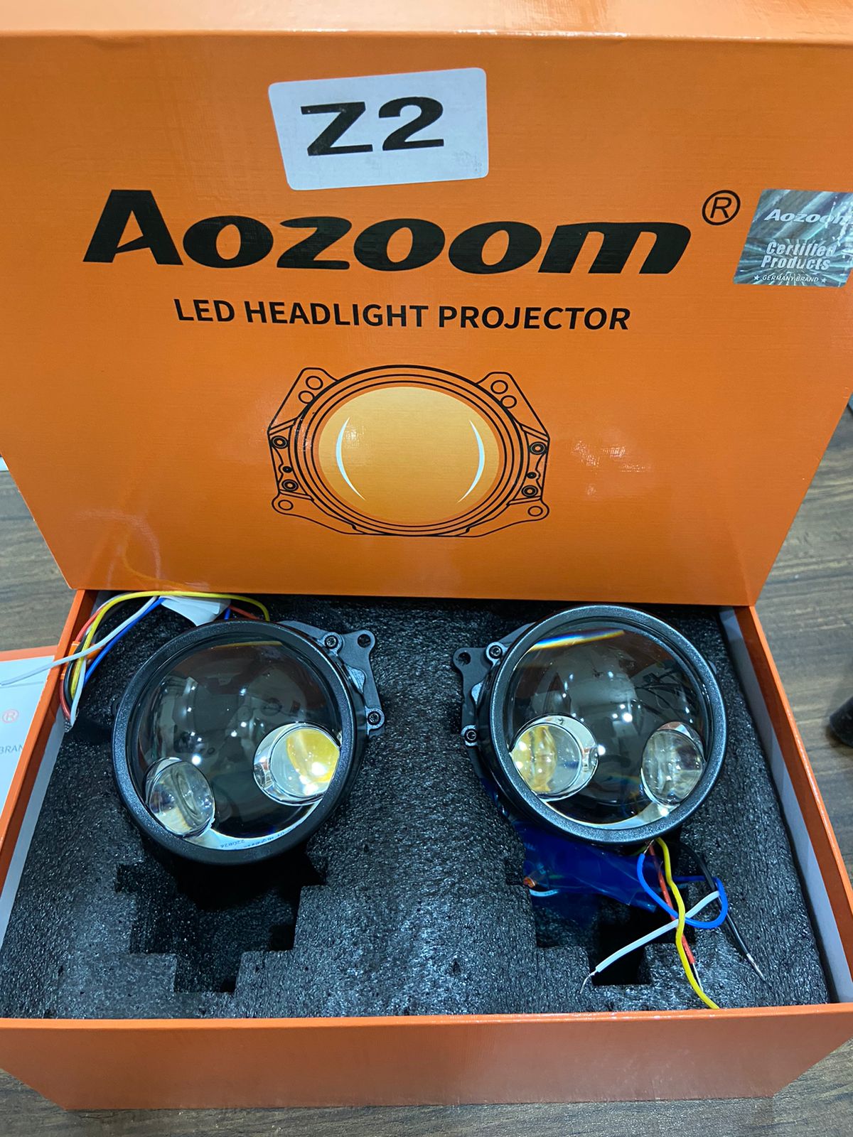 AOZOOM Z2 Double Direct Bi-LED headlamp projector