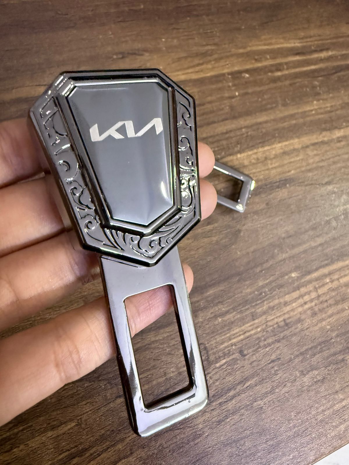 Caroxygen (2in1) Seat Belt Alarm Stopper Buckle & Holder (Pack of 2 )