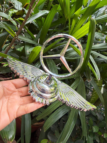 Metal 3D Emblem Car Logo Front Vehicle Hood Ornament Badge Chrome Front Hood Bonnet Car Accessories