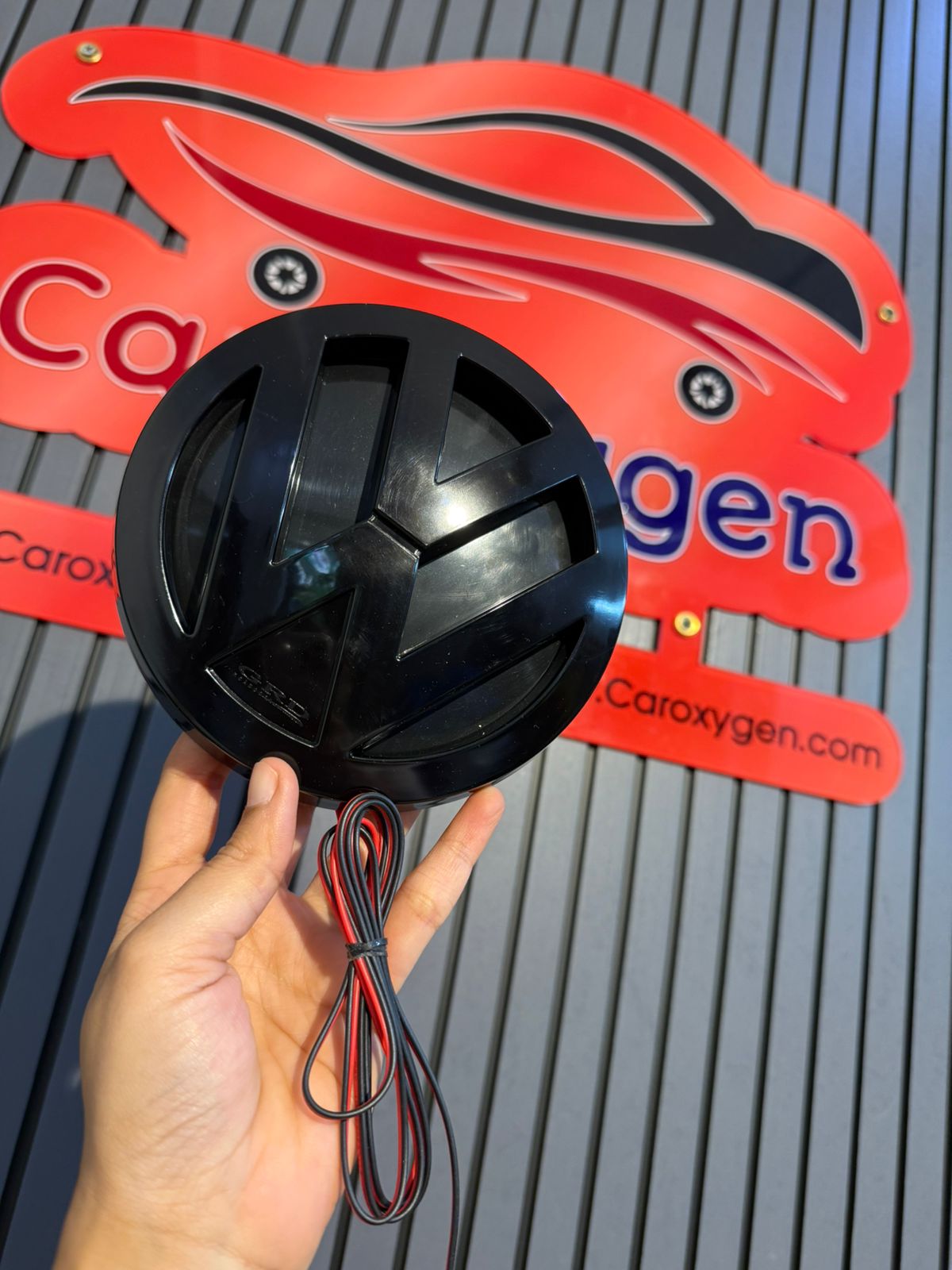 Premium LED Car Logo Light for Volkswagen