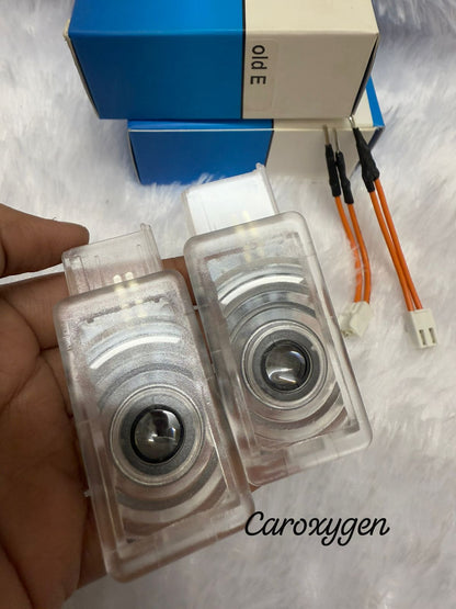 2 Pc OE Car Door Shadow Light Ghost Projector Welcome Puddle LED Light Compatible For M-ercedes Cars(Old E class)