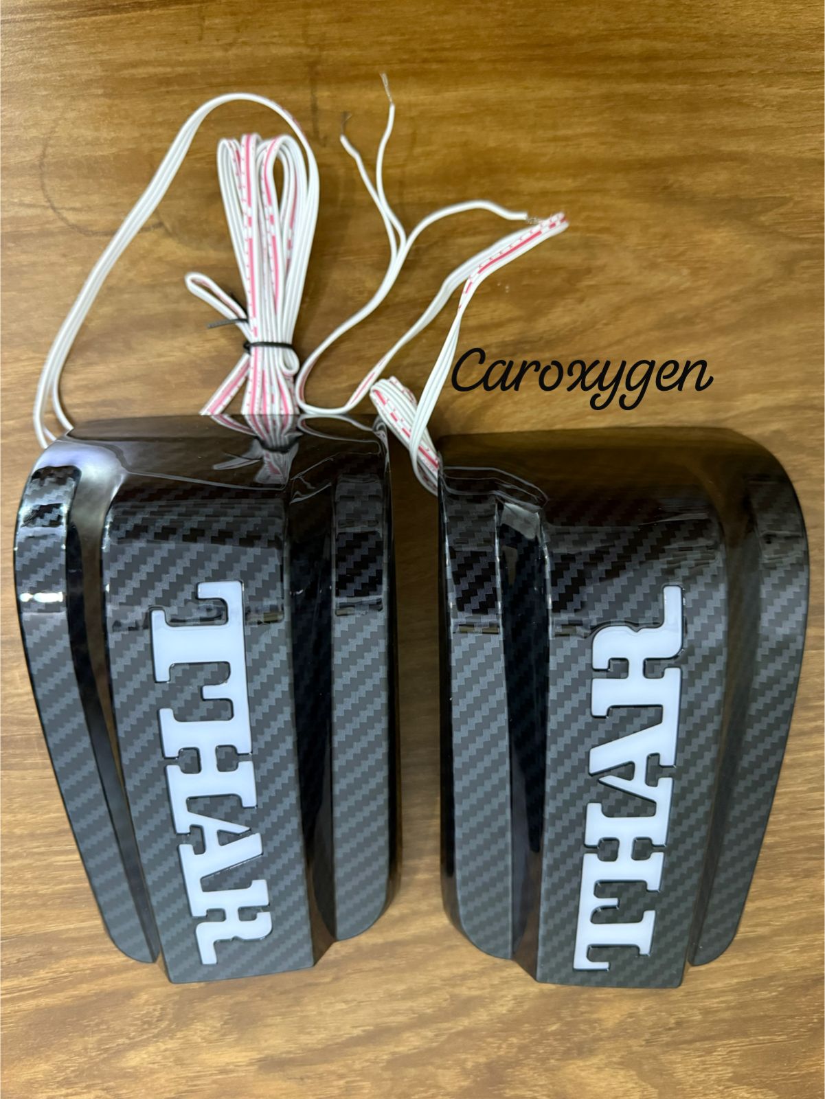 Chrome Mirror Led covers with Matrix amber Indicator compatible for Thar 2021 onwardsset of 2