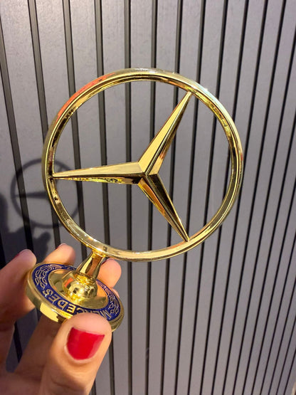 Metal 3D Emblem Car Logo Front Vehicle Hood Ornament Badge Chrome Front Hood Bonnet Car Accessories