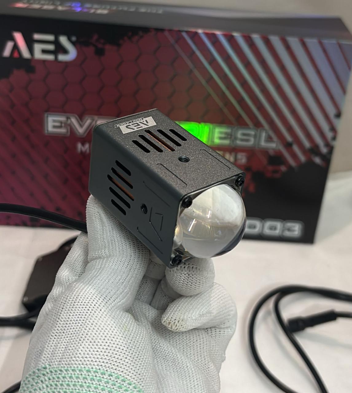 AES EVO Series L Mini Bi Laser Lens High-Performance Dual Lens Projector - 1 Year Waranty