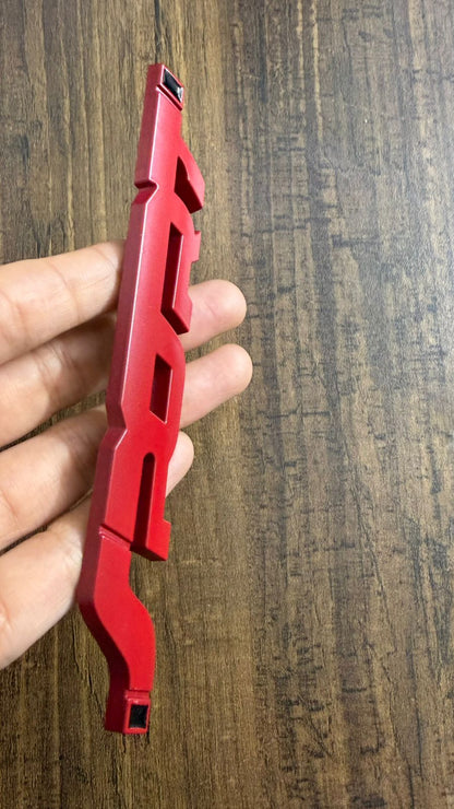 Car Oxygen - Sport Logo Sticker for All Cars, Metal (Red)