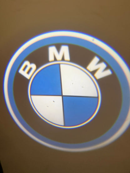 BMW Car Door Logo Projector Light â€“ LED Ghost Shadow Welcome Light Compatible with BMW Models | Plug & Play Courtesy Light | HD Projection, Easy Installation (1 Pair)