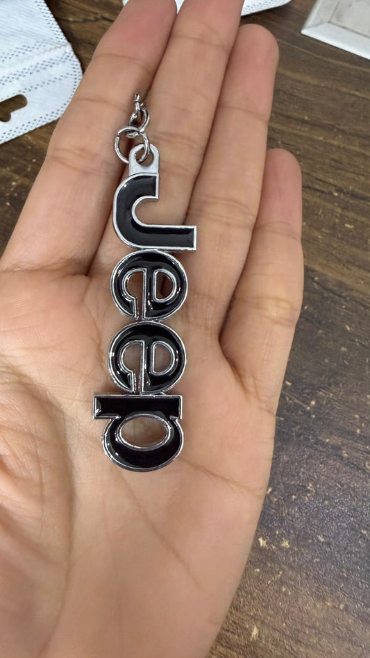 Men's Car Key Chain 1pcs, Personalized Creative Stainless Steel Car Keychain for Men and women