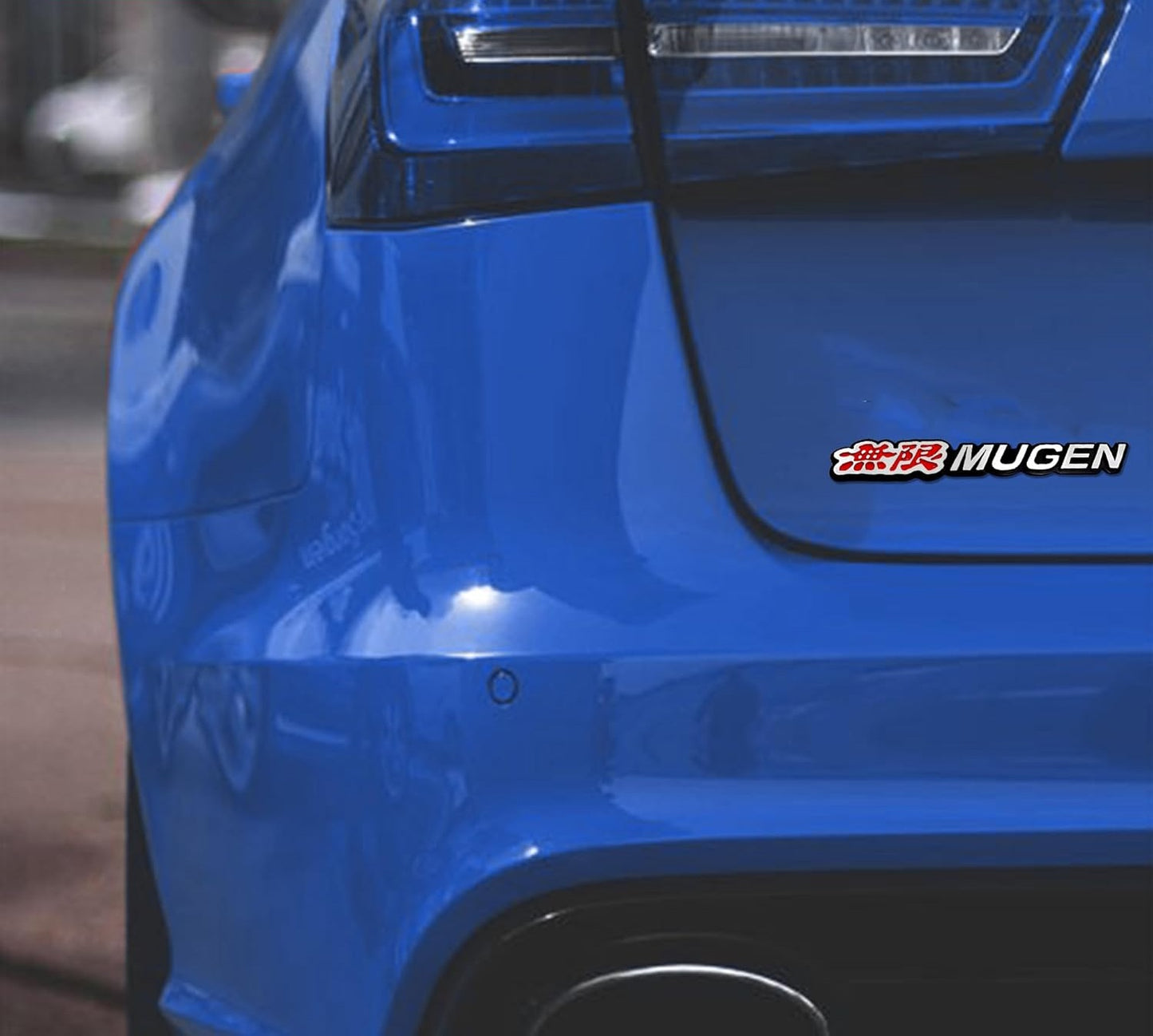 Caroxygen Premium Mugen Metal Car Sticker Durable & Stylish Auto Emblem for Vehicles
