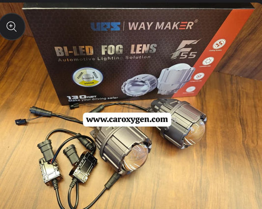 ups way maker F55 bi-led projector fog lens tri color