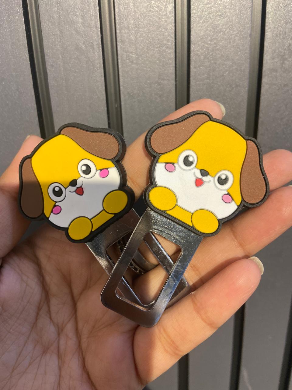 CarOxygen Aluminum Alloy Car Seat Belt Clip Buckle and Safety Alarm Stopper for All Car ) - 2 Pieces