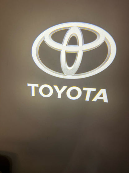 LED Welcome Logo Entry Plug and Play Ghost Shadow Projector Car Door Light for Toyota