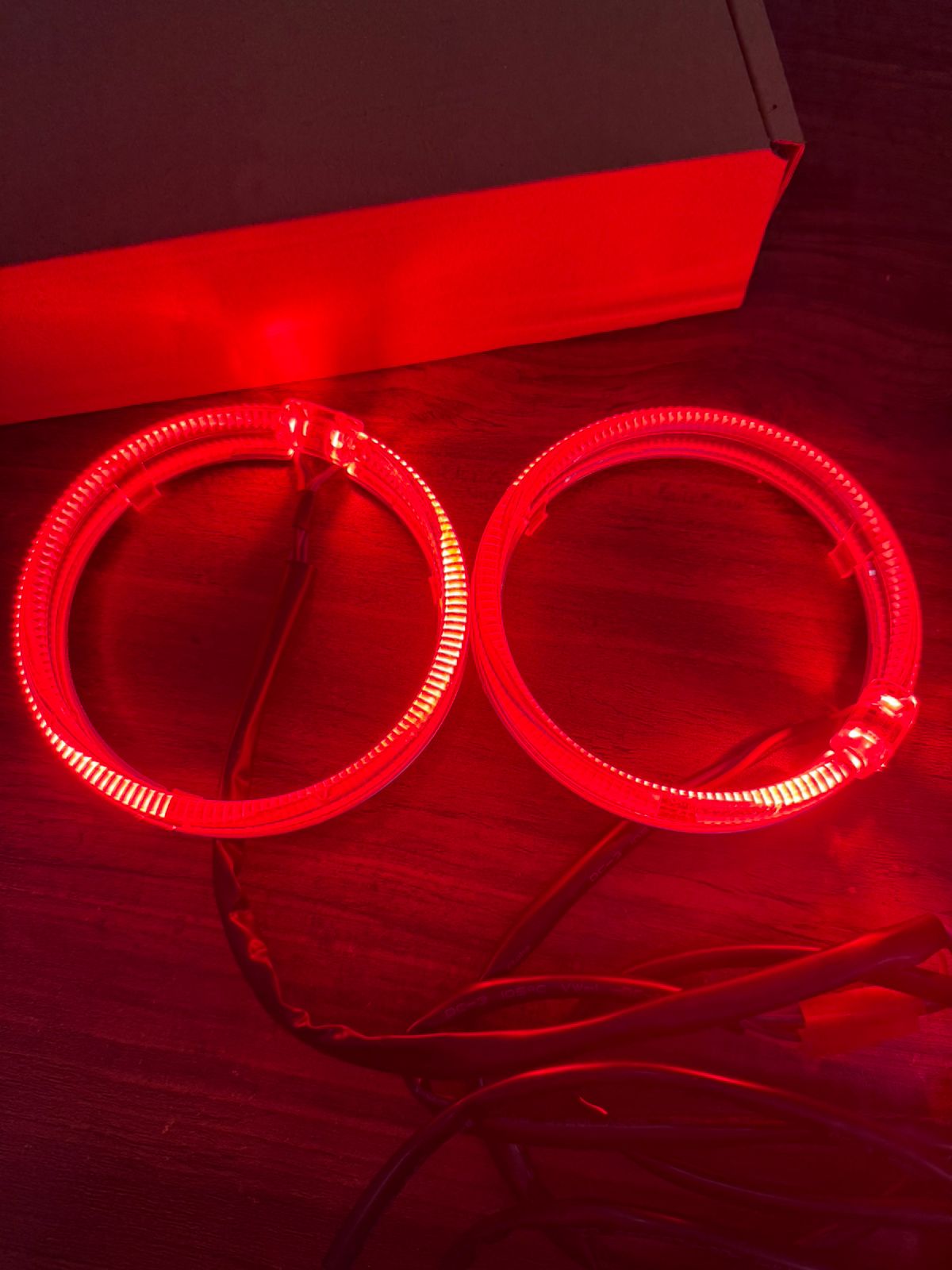 70MM KTM RC 125/200/390 Angel Eyes LED Ring Light for Headlight