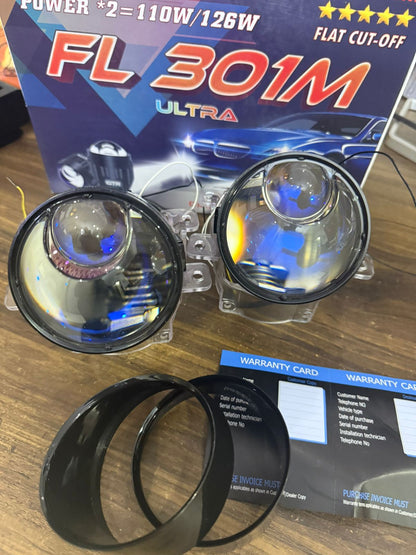 Gtr Ultra FL301M 3 inch laser projector foglight 126W 2024