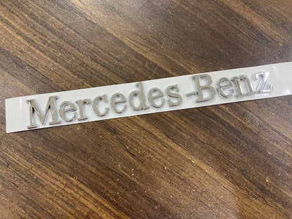 Chrome Letter Emblem 3D Logo Nameplate Badge Decoration for Mercedes-Benz AMG