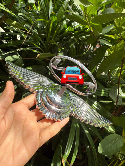 Car Front Hood Bonnet Emblem Ornament Wing Style Suit for All The Vehicles