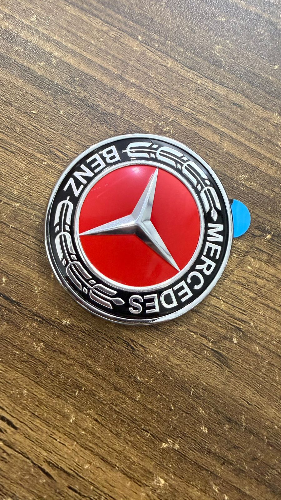 Mercedes Benz Car Steering Logo Emblem Badge |Size L-2.5,B-2.5 cm