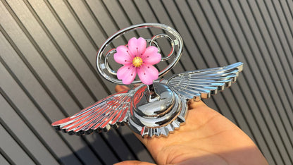 Car Front Hood Bonnet Emblem Ornament Wing Style Suit for All The Vehicles