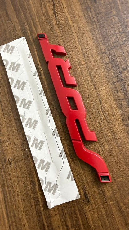 Car Oxygen - Sport Logo Sticker for All Cars, Metal (Red)