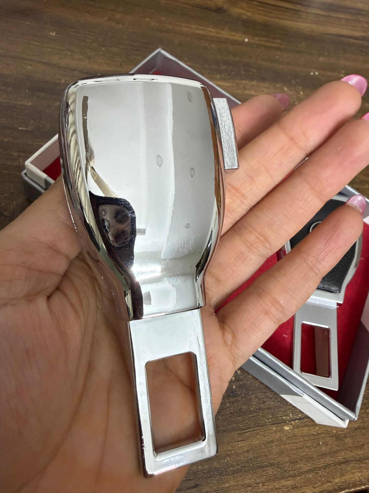 Caroxygen (2in1) Seat Belt Alarm Stopper Buckle & Holder (Pack of 2 )