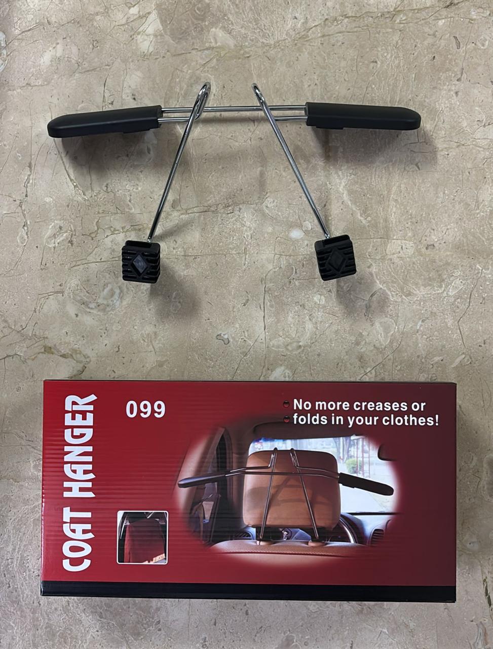 510*225mm Universal Soft Car Coat Hangers Back Seat Headrest Coat Clothes Hanger Jackets Suits Holder Rack Auto Supplies
