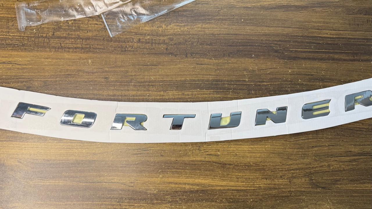 Caroxygen 3D Chrome Logo Badge Letter Emblem Sticker