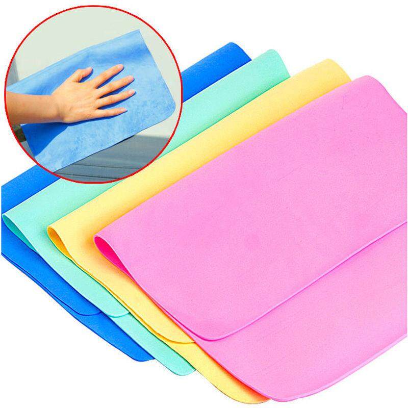 Premium Chamois Cloth for Car - 1pack - Yellow Car Shammy Towel - 26”x17” - Super Absorbent Reusable Shammy Cloth for Car - Scratch-Free