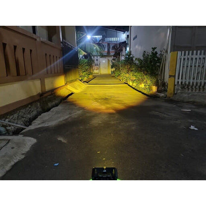 Original New Model 2 Eye HJG Fog Light for Bike Car, Thar Jeep (Cool White) (Yellow)