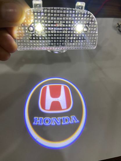2pcs Led Light Door Projector Welcome Logo Light for HONDA