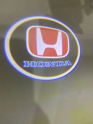 2pcs Led Light Door Projector Welcome Logo Light for HONDA