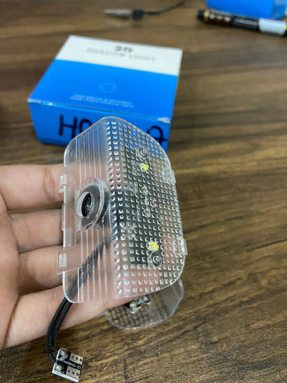2pcs Led Light Door Projector Welcome Logo Light for HONDA