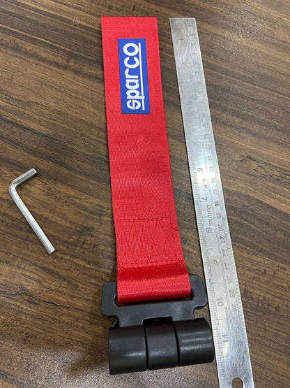 Caroxygen Rear Tow Strap Tow Hook Towing Belt