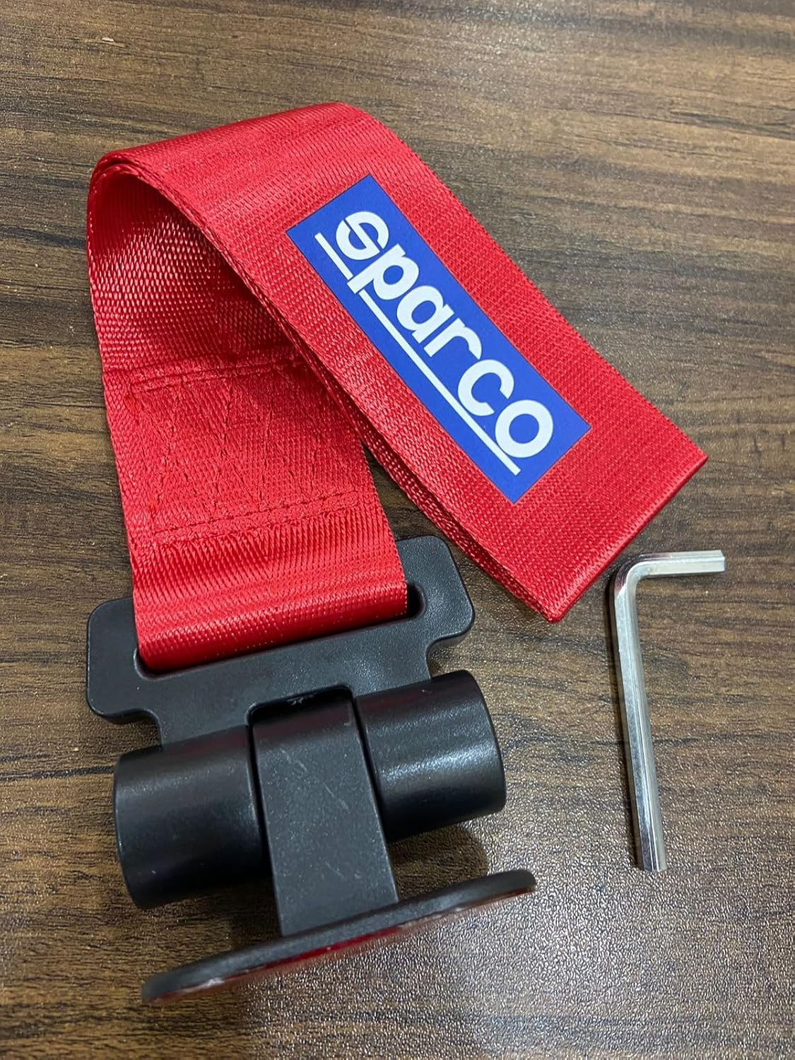 Caroxygen Rear Tow Strap Tow Hook Towing Belt
