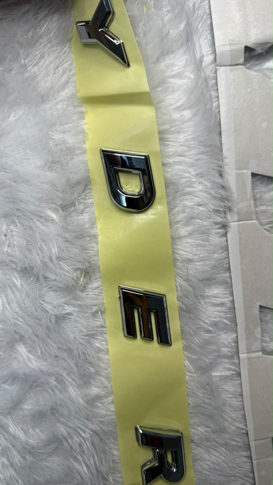 Caroxygen 3D Chrome Logo Badge Letter Emblem Sticker