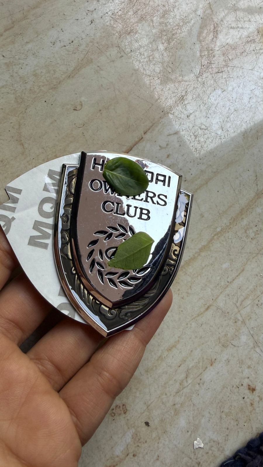 Premium Owners Club Metal Car Emblem Sticker | Luxury 3D Badge | Self-Adhesive Metal Logo for Cars, Bikes & Accessories