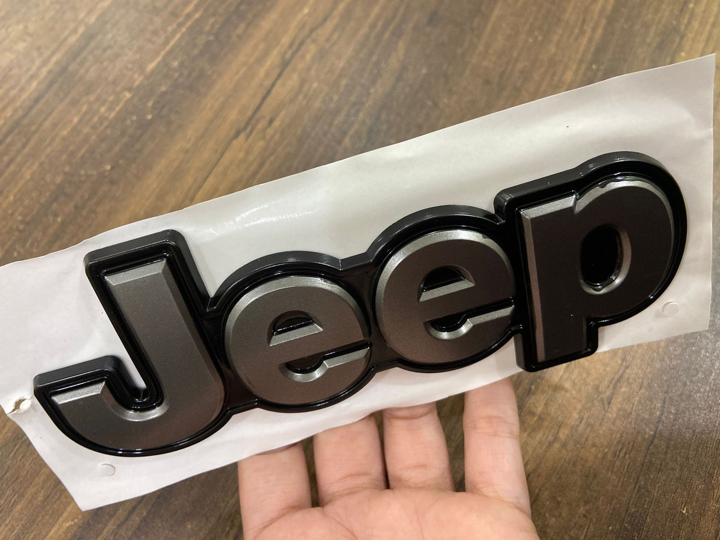 Jeep Metal Chrome Logo Emblem Badge Symbol Decoration - Jeep ABS Plastic Badge